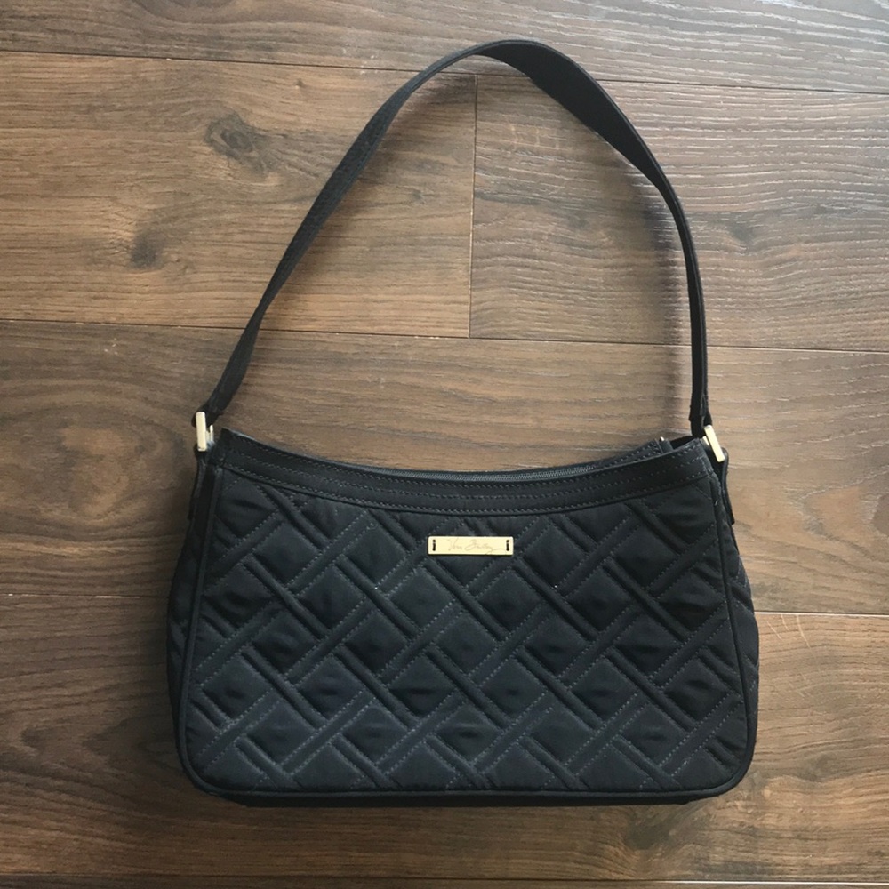 NWOT Vera Bradley Black Shoulder Bag
